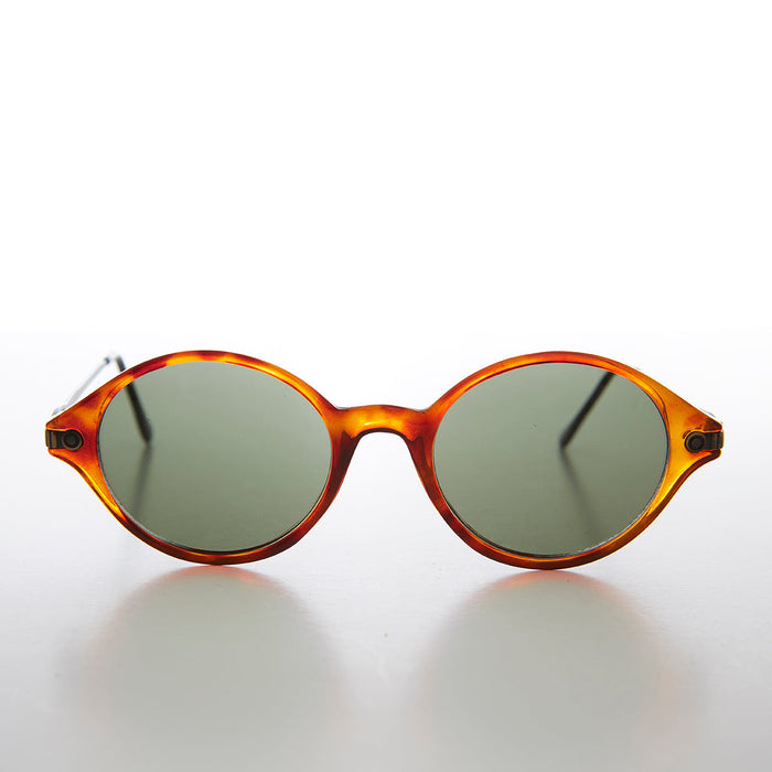 SUNGLASS MUSEUM Simple Oval 90s Unisex Sunglass - Binxy