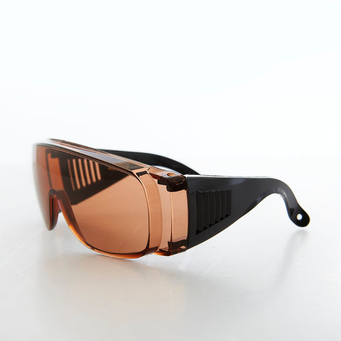 SUNGLASS MUSEUM Kids Coverall Protective Wrap Shield Sunglass - Bitty