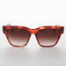 SUNGLASS MUSEUM Oversized Women's Classic Square Vintage Sunglass - Brooklyn - Product image