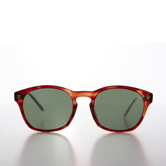 image of sunglasses model SUNGLASS MUSEUM SUNGLASS MUSEUM Classic Retro Horn Rim Nerd Vintage Sunglass - Bryce