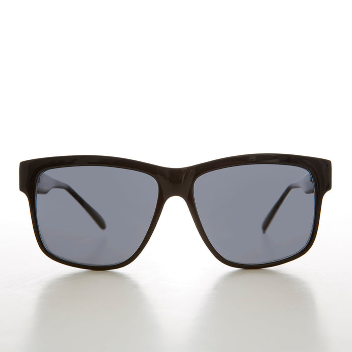 SUNGLASS MUSEUM Large Square Block Frame Vintage Sunglass - Bryn
