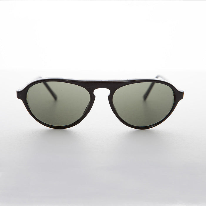 image of sunglasses model SUNGLASS MUSEUM SUNGLASS MUSEUM Race Car Vintage Aviator with Keyhole Bridge - Hopkins