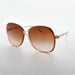 Sunglass Museum Oversized Butterfly Vintage Sunglass - Bunny - Product image