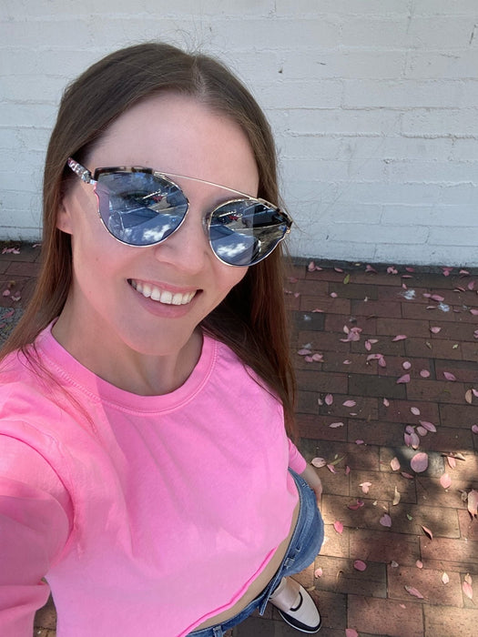 BV1903T C1 Unisex Bravo Tiger Print Sunglasses