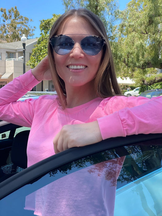 BV1903T C1 Unisex Bravo Tiger Print Sunglasses