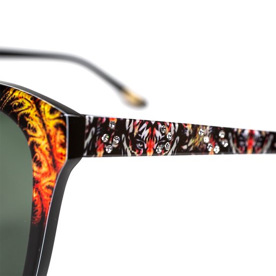 BV1904T C1 Unisex Bravo Tiger Print Sunglasses