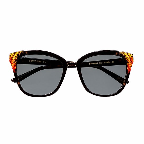 BV1904T C2 Unisex Tiger Print Sunglasses