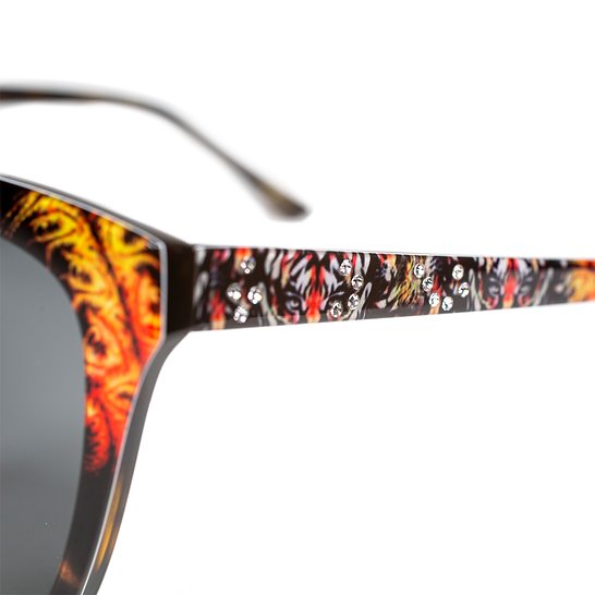 BV1904T C2 Unisex Tiger Print Sunglasses