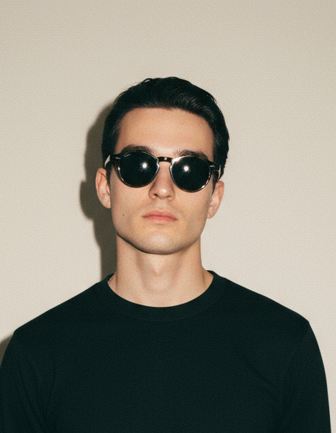 COSSINO Belize Redon Round Acetate Sunglasses