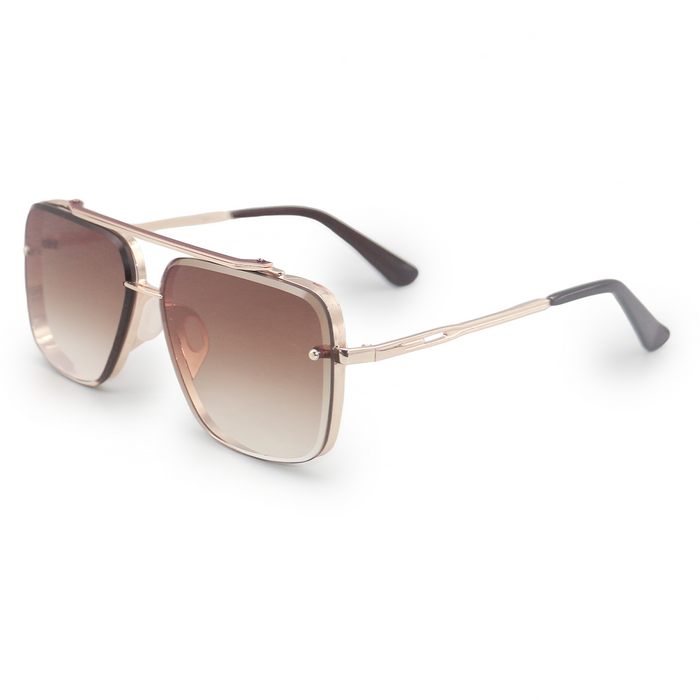 TOPFOXX Smaller Bella Coffee - Tangle Free Aviator Sunglasses - Product image