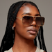 TOPFOXX Bella Coffee - Tangle Free Sunglasses - Product image