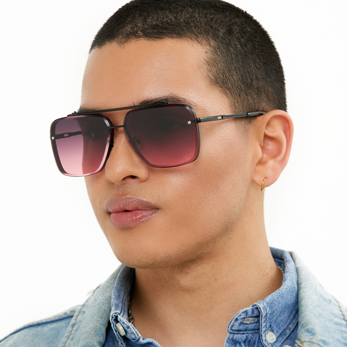 TOPFOXX Sunglasses Bella - Ruby Oversized Squared Aviators