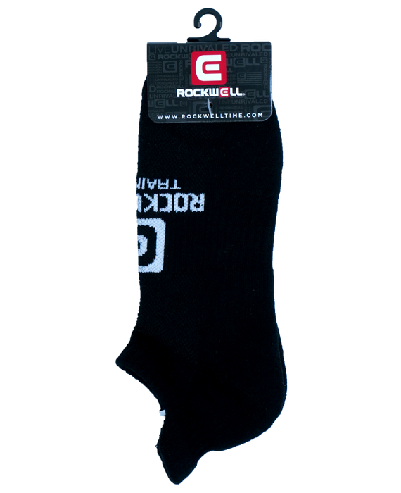 Rockwell Training Black Ankle Socks