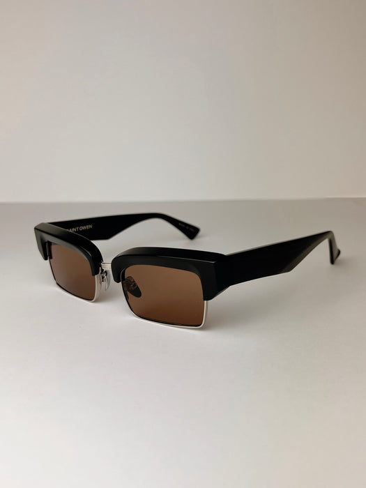 SAINT OWEN Sunglasses GRACE Black | Brown