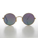 image of sunglasses model SUNGLASS MUSEUM Small Round Hippy Mirror Lens Vintage Sunglass - Cana