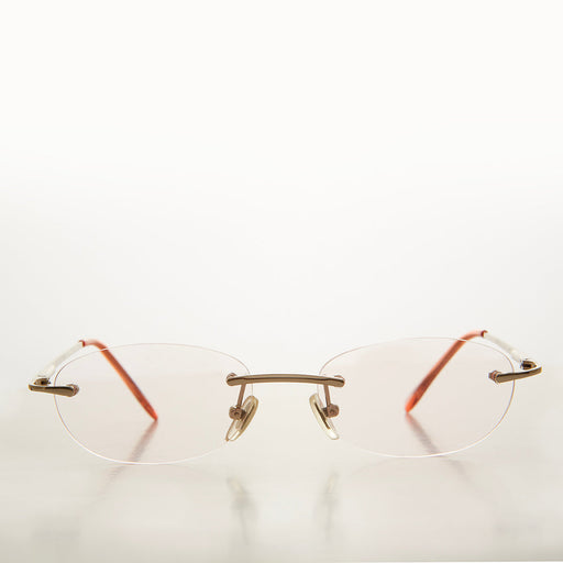 Sunglass Museum Rimless Half Frame Reading Glasses - Carlton - Product image