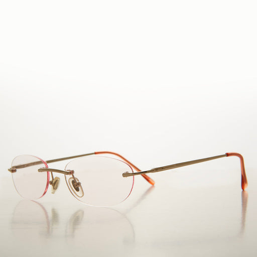 Sunglass Museum Rimless Half Frame Reading Glasses - Carlton - Product image