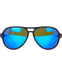 image of sunglasses model Rockwell Time Casino (Black/Blue Mirror Polarized Lens)