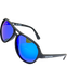 image of sunglasses model Rockwell Time Casino (Black/Blue Mirror Polarized Lens)