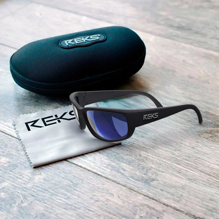 Wrap Large Prescription Polarized Polycarbonate Sunglasses