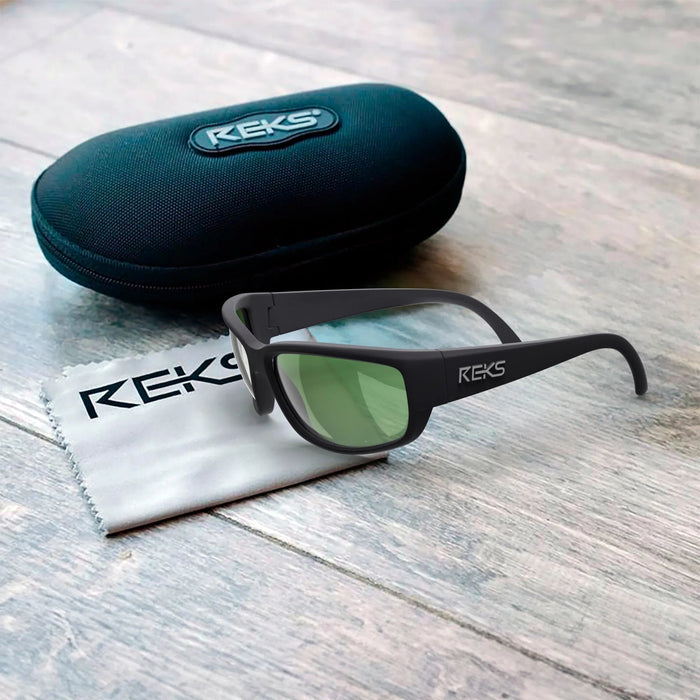 Wrap Large Prescription Polarized Polycarbonate Sunglasses