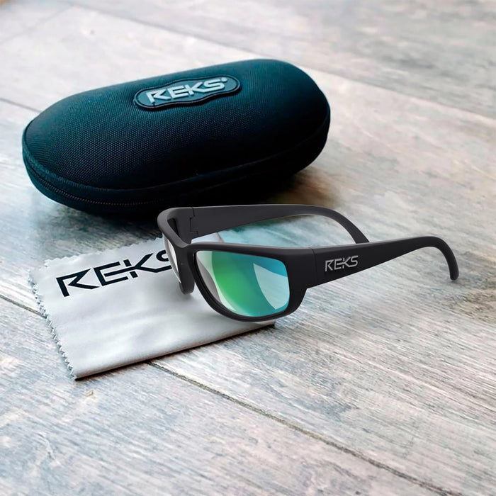 Wrap Large Prescription Polarized Polycarbonate Sunglasses