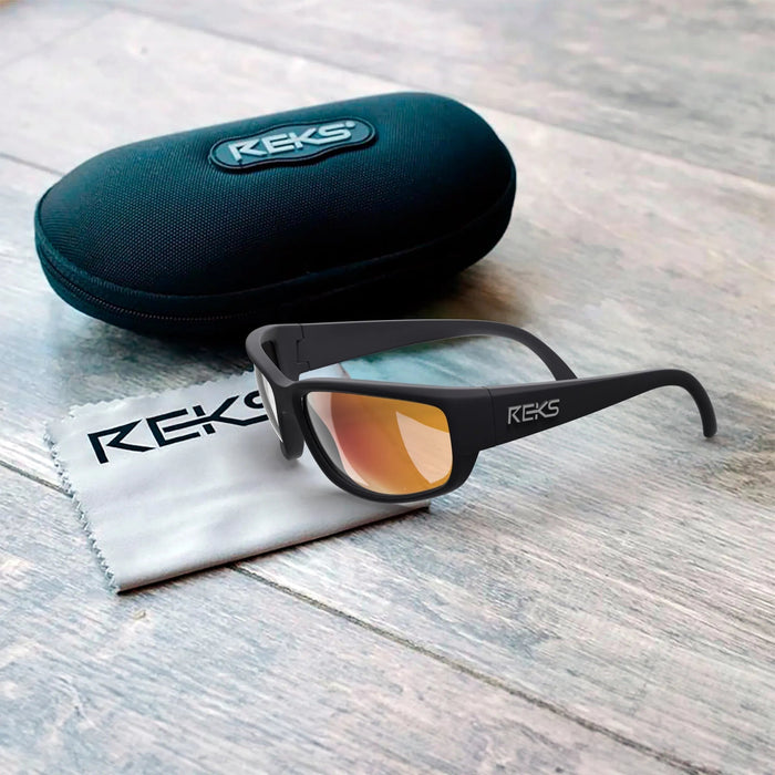 Wrap Large Prescription Polarized Polycarbonate Sunglasses