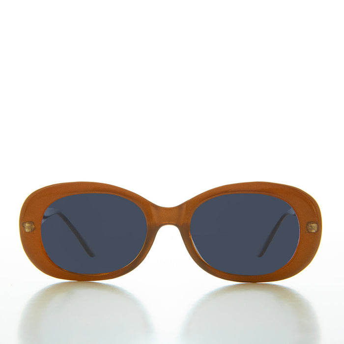 Oval Mod Sunglasses Vintage 90s - Cava