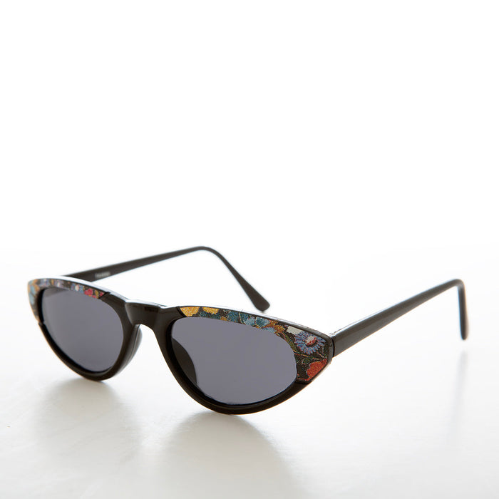 Sunglass Museum Slim Cat Eye with Brow Accent - Chicha - Product image