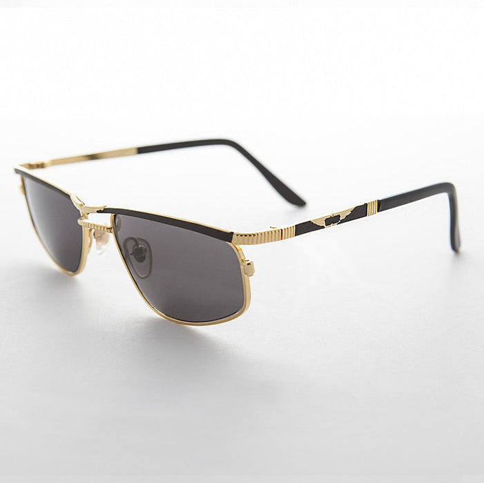 SUNGLASS MUSEUM Americana Aviator Vintage Sunglasses - Chip