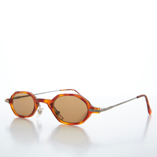 SUNGLASS MUSEUM Small Spectacle Vintage Sunglasses - Clay - Product image