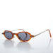 SUNGLASS MUSEUM Small Spectacle Vintage Sunglasses - Clay - Product image