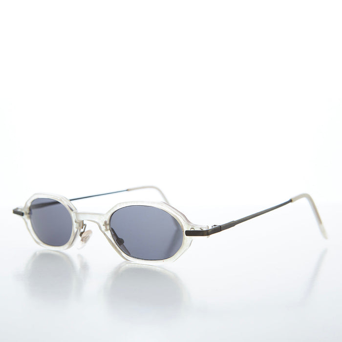 SUNGLASS MUSEUM Small Spectacle Vintage Sunglasses - Clay - Product image