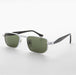 SUNGLASS MUSEUM Narrow Rectangular 90s Vintage Sunglass - Clint - Product image