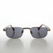 SUNGLASS MUSEUM Narrow Rectangular 90s Vintage Sunglass - Clint - Product image