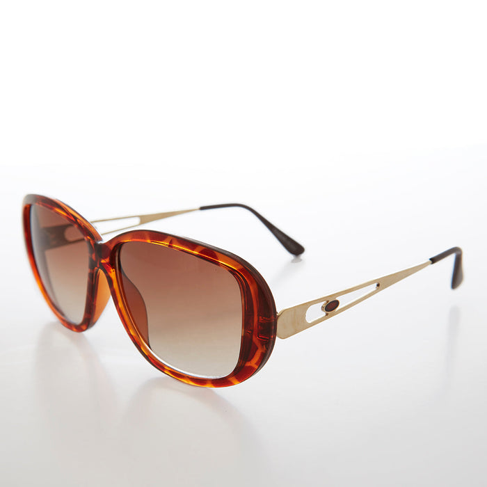 image of sunglasses model SUNGLASS MUSEUM SUNGLASS MUSEUM Large Women's Glamorous Vintage Deadstock Sunglass - Connie