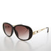 image of sunglasses model SUNGLASS MUSEUM SUNGLASS MUSEUM Large Women's Glamorous Vintage Deadstock Sunglass - Connie