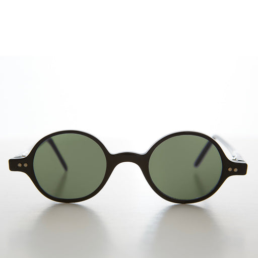 image of sunglasses model SUNGLASS MUSEUM Round Small Spectacle Vintage Sunglasses - Cullen