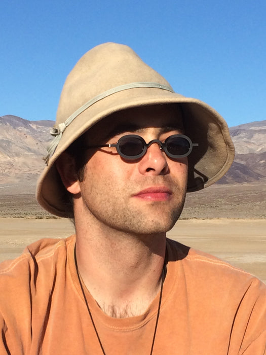 image of sunglasses model SUNGLASS MUSEUM Small Oval Steampunk Vintage Sunglass - Cyberpunk