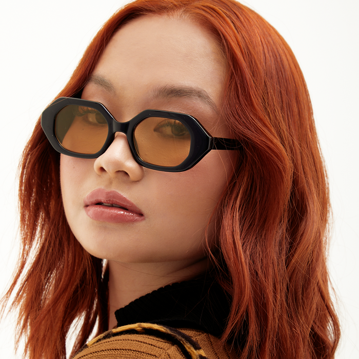 TOPFOXX Sunglasses Came To Win - Black