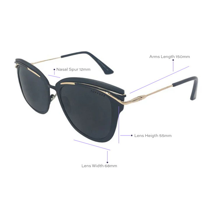 TOPFOXX Sunglasses Candy - Black