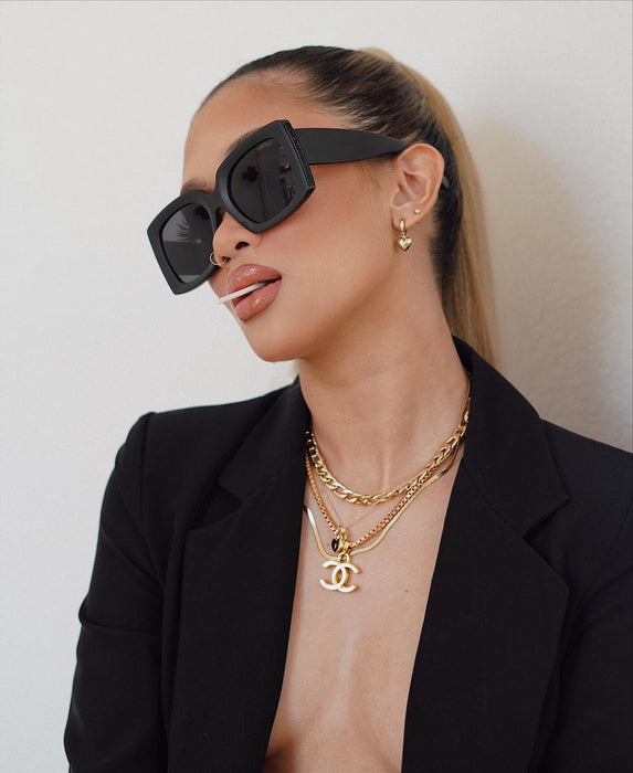 TOPFOXX Sunglasses Sustainable Bardot - Black