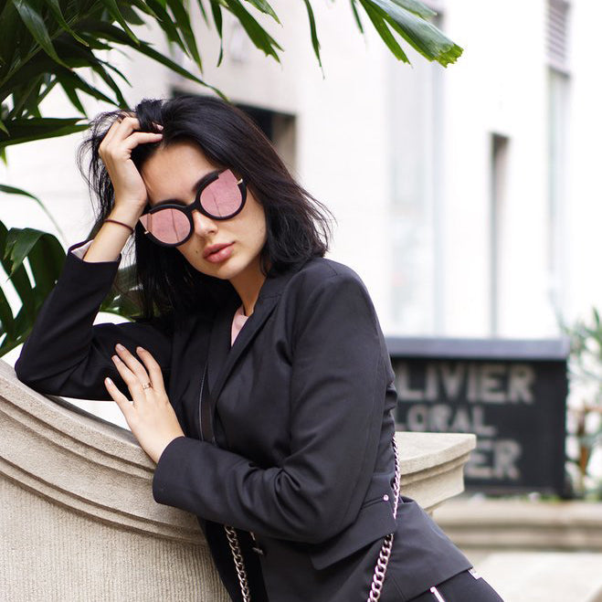 TOPFOXX Chloe - Black - Rose Gold - Product image