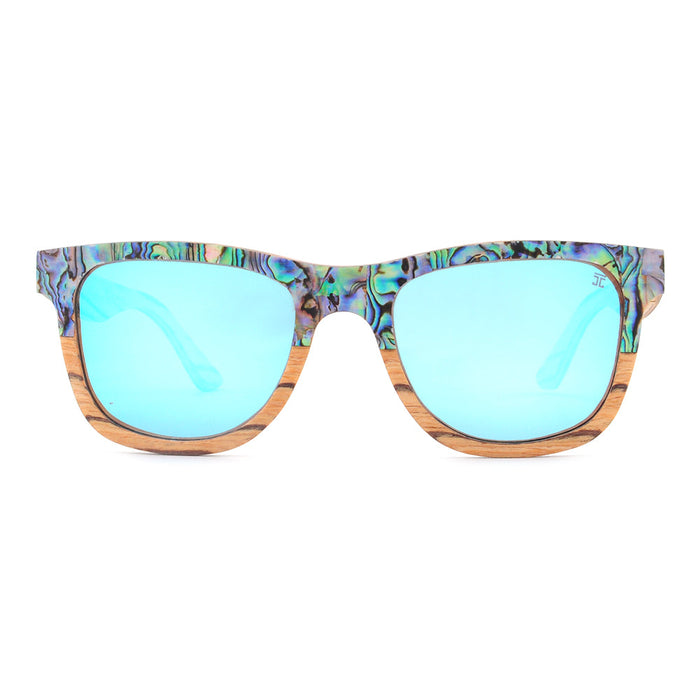 Cirque Abalone Wooden Wayfinder Sunglasses | Joycoast