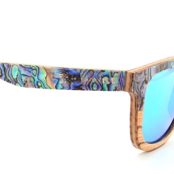 Cirque Abalone Wooden Wayfinder Sunglasses | Joycoast