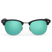 TOPFOXX The Masters – Mirrored Aqua Clubmaster Sunglasses - Product image
