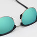 TOPFOXX The Masters – Mirrored Aqua Clubmaster Sunglasses - Product image