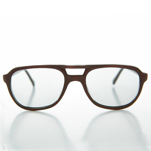 image of sunglasses model SUNGLASS MUSEUM Small Aviator Sunglass with Transition Lenses - Dallas