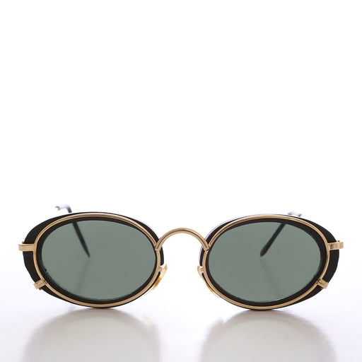 image of sunglasses model SUNGLASS MUSEUM Oval 90s Sunglass Combination Frame - Daltino