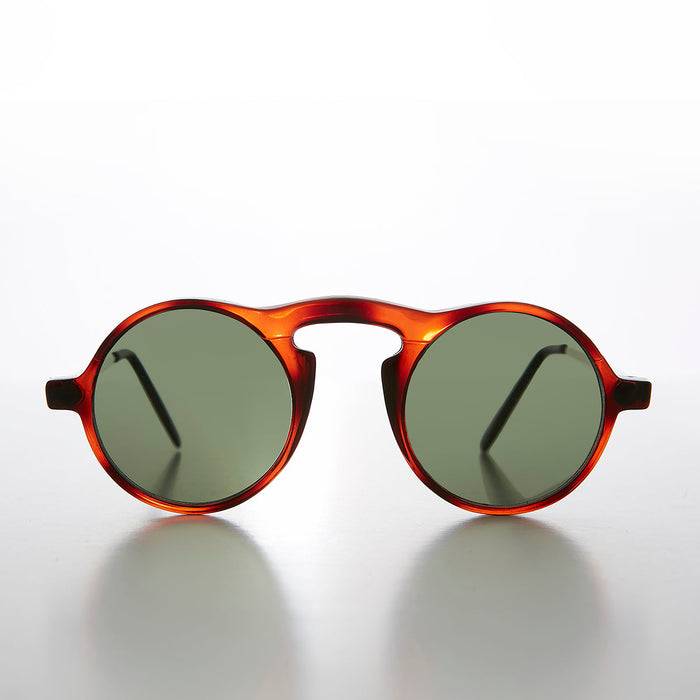 Round Old Fashioned Aviator Sunglasses - Dane